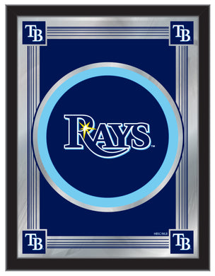 Tampa Bay Rays Logo Wall Mirror - 17