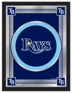 Tampa Bay Rays Logo Wall Mirror - 17"x22"