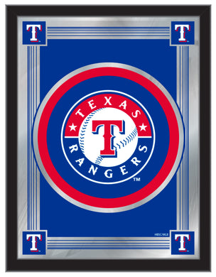 Texas Rangers 12 Team Color Logo State Sign