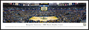 Marquette Golden Eagles Basketball BMO Harris Bradley Center Panoramic Picture'