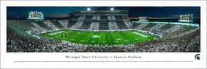 Michigan State Spartans Football Stripe the Stadium Panoramic Picture