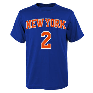 Mile Duece McBride New York Knicks #2 Youth Player Name & Number Shirt