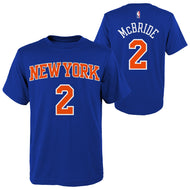 Mile Duece McBride New York Knicks #2 Youth Player Name & Number Shirt
