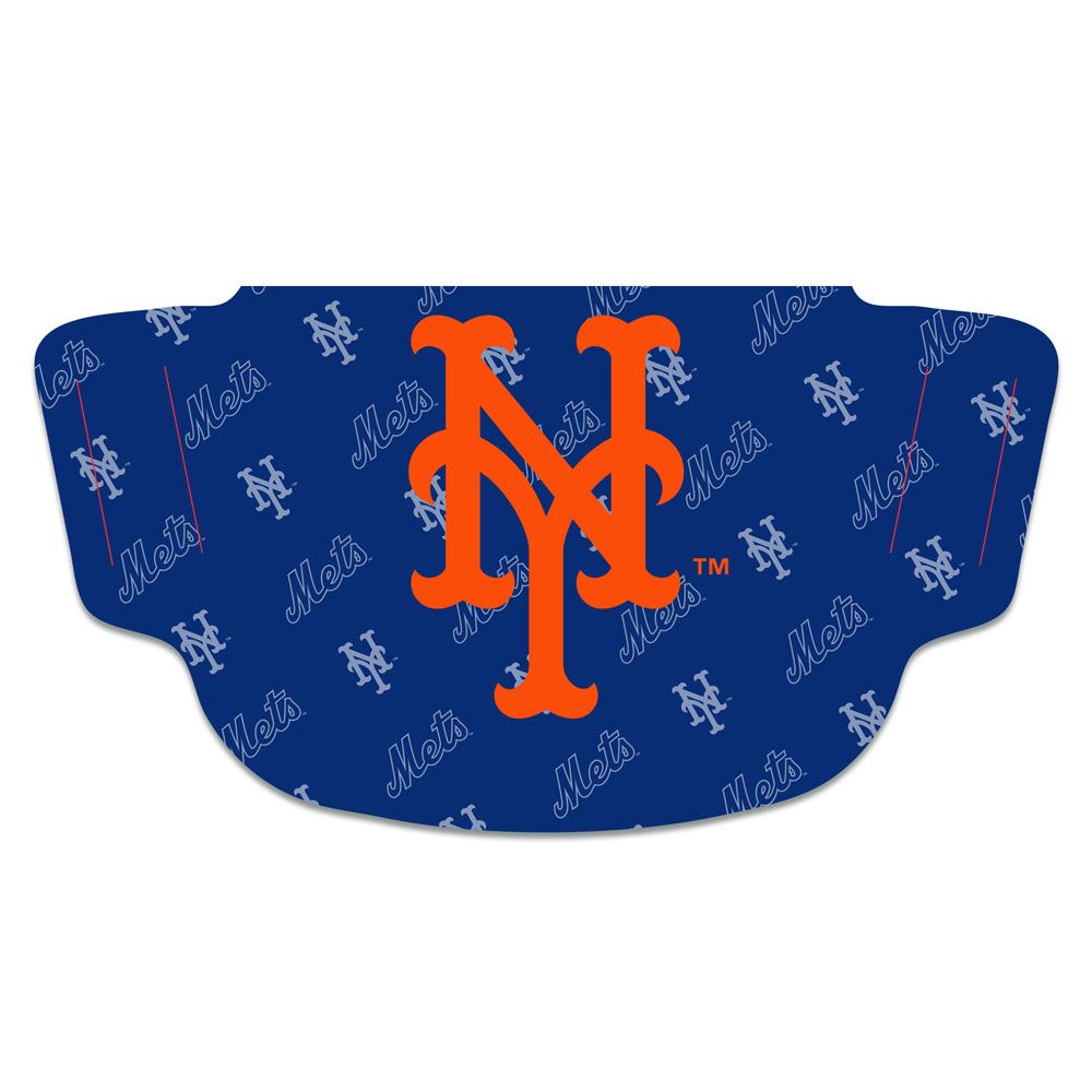 New York Mets Fan Mask Adult Face Covering
