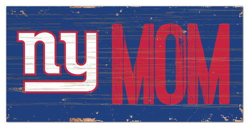 New York Giants Mom Wood Sign - 6
