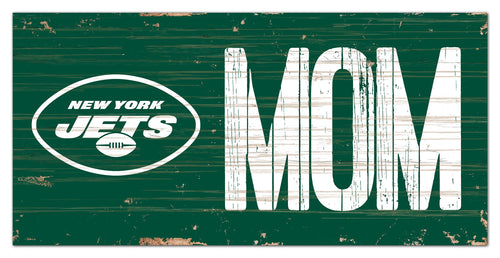 New York Jets Mom Wood Sign - 6