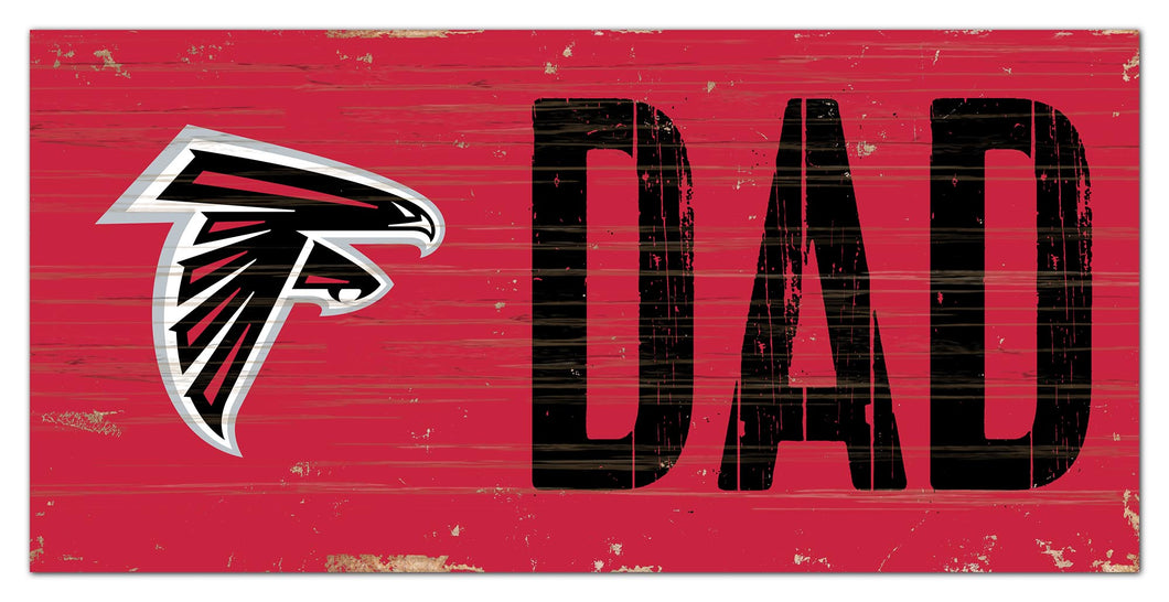 Atlanta Falcons Dad Wood Sign - 6