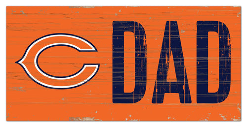 Chicago Bears Dad Wood Sign - 6