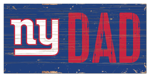 New York Giants Dad Wood Sign - 6