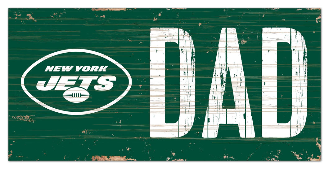 New York Jets Dad Wood Sign - 6