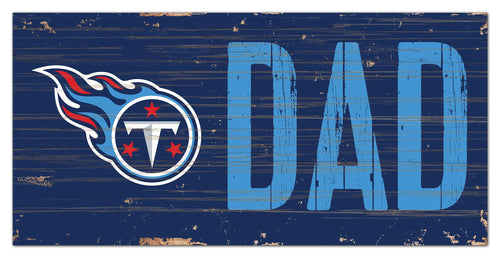 Tennessee Titans Dad Wood Sign - 6