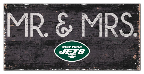 New York Jets Mr. & Mrs. Wood Sign - 6