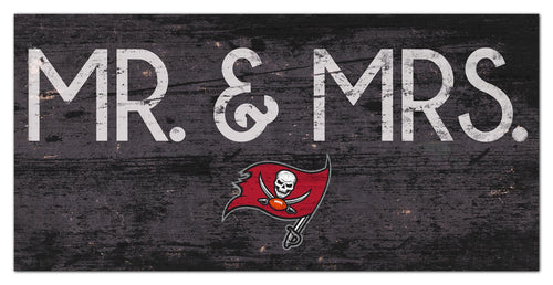 Tampa Bay Buccaneers Mr. & Mrs. Wood Sign - 6