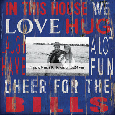 Buffalo Bills 12 Landscape Circle Sign