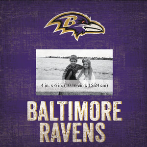 Baltimore Ravens Team Logo Picture Frame