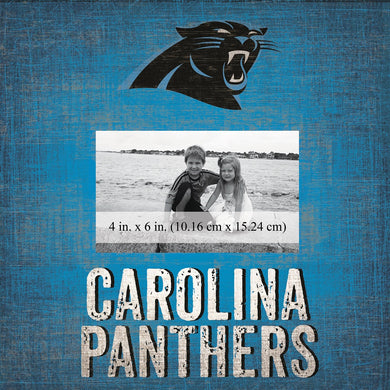 Carolina Panthers Team Logo Picture Frame