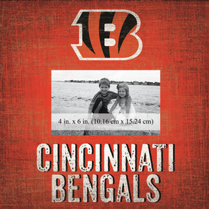 Cincinnati Bengals Team Logo Picture Frame