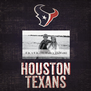 Houston Texans Team Logo Picture Frame