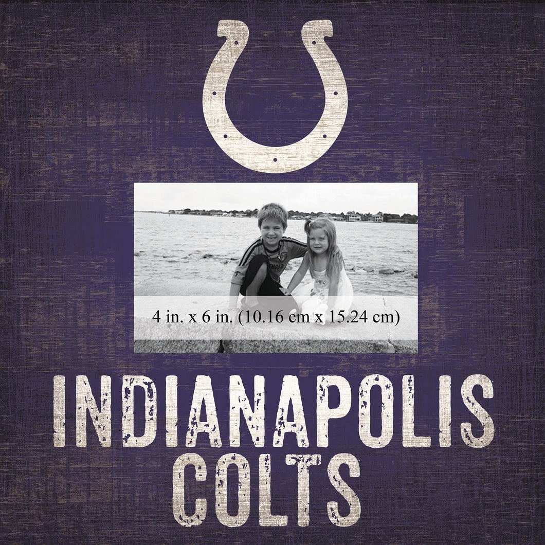 Indianapolis Colts Team Logo Picture Frame