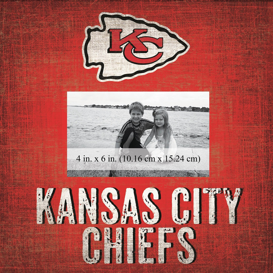Kansas City Chiefs Team Logo Picture Frame