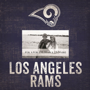 Los Angeles Rams Team Logo Picture Frame