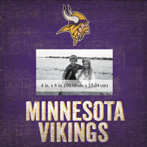 Minnesota Vikings Team Logo Picture Frame