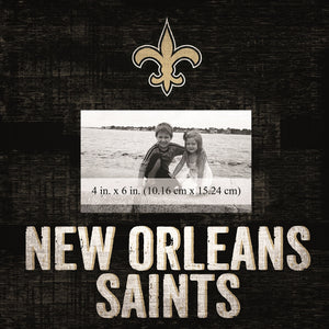 New Orleans Saints Team Logo Picture Frame