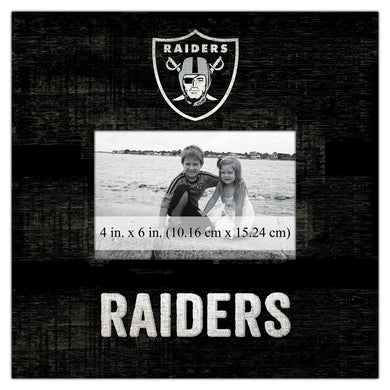 Las Vegas Raiders Team Logo Picture Frame