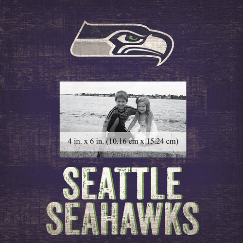 Seattle Seahawks Team Logo Picture Frame
