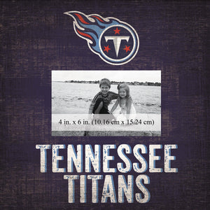 Tennessee Titans Team Logo Picture Frame