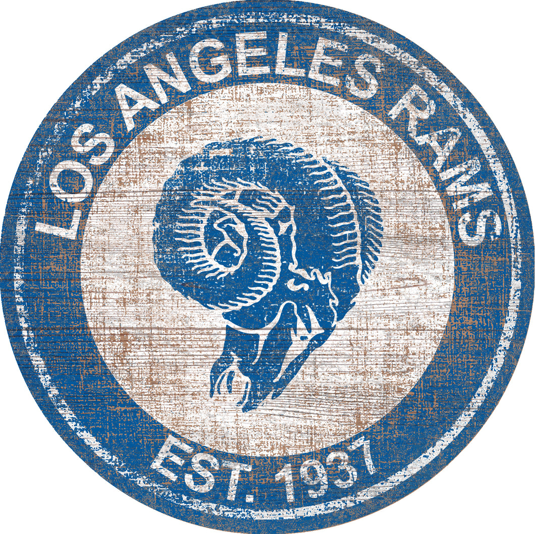 la rams logos over the years