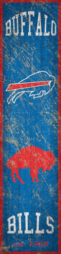 Buffalo Bills Heritage Banner Vertical Sign - 6