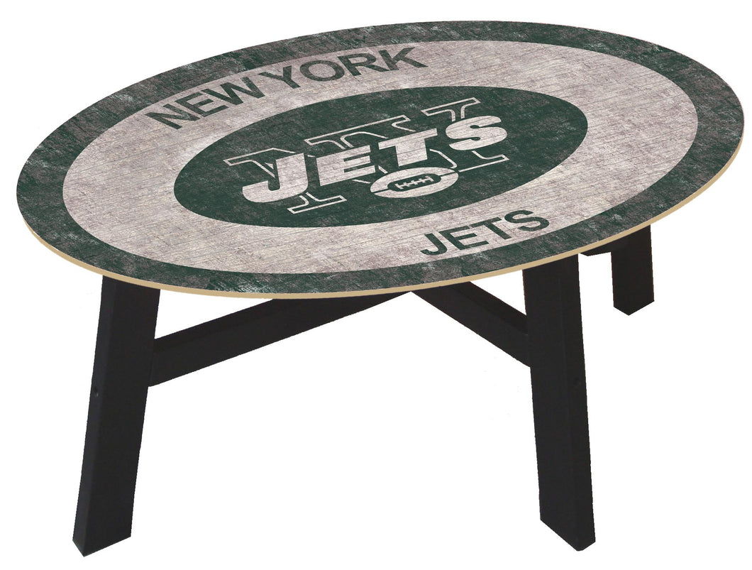 New York Jets Color Logo Coffee Table
