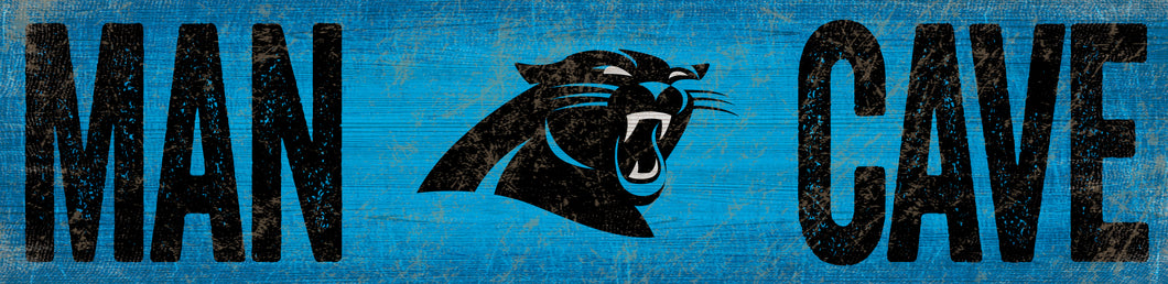 Carolina Panthers Man Cave Sign