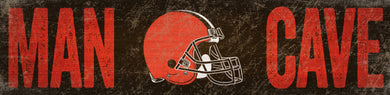 Cleveland Browns Man Cave Sign
