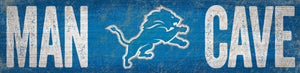 Detroit Lions Man Cave Sign