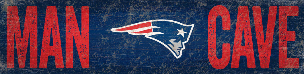 New England Patriots Man Cave Sign