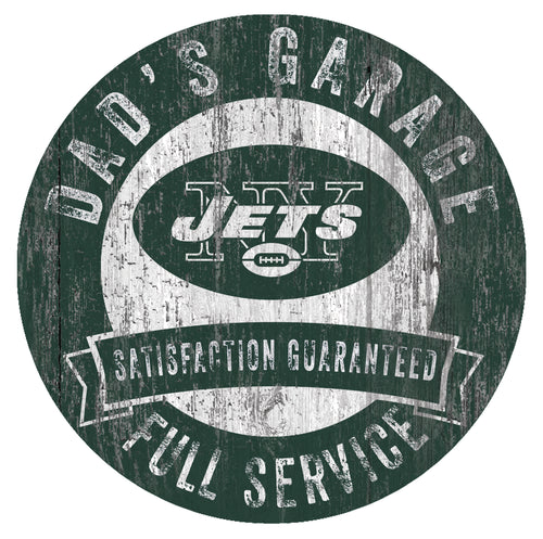 New York Jets Dad's Garage Sign