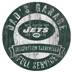 New York Jets Dad's Garage Sign