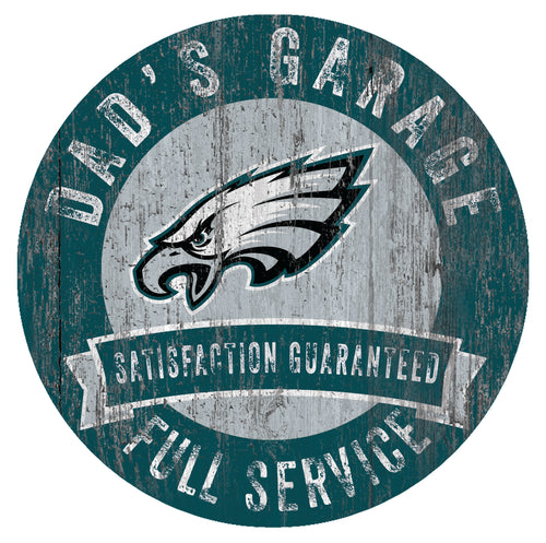 Philadelphia Eagles Dad's Garage Sign