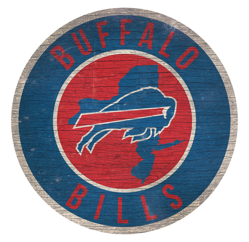 Buffalo Bills Circle State Sign - 12