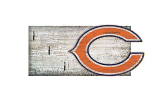 Chicago Bears Key Holder 6"x12"