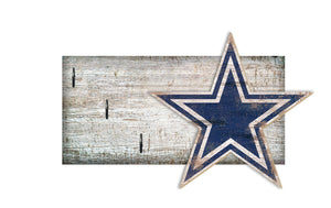 Dallas Cowboys Key Holder 6"x12"