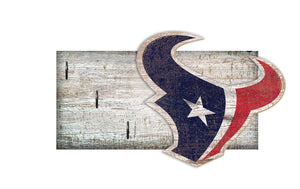  Houston Texans Key Holder 6"x12"