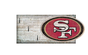 San Francisco 49ers Key Holder 6"x12"