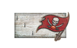 Tampa Bay Buccaneers Key Holder 6"x12"