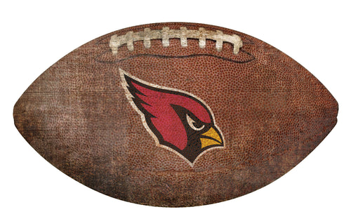 Arizona Cardinals Football Shaped Sign