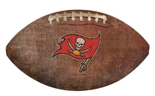 Tampa Bay Buccaneers Football Shaped Sign