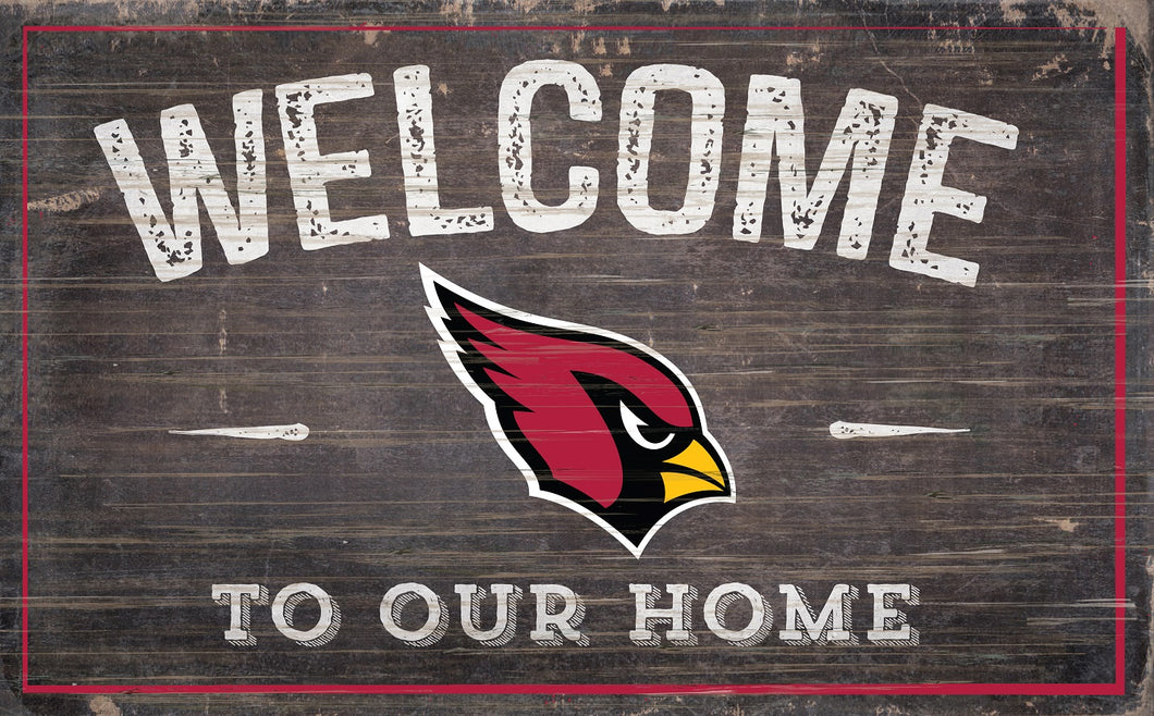 Arizona Cardinals Welcome To Our Home Sign - 11