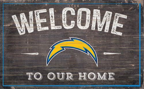 Los Angeles Chargers Welcome To Our Home Sign - 11